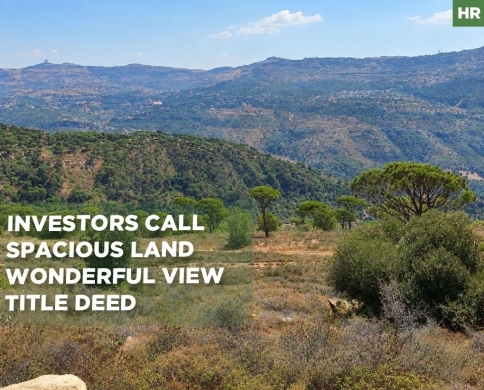 spacious/mountains and nature views/calm area/accessible/RAS EL MATEN,METN/رأس المتن/REF#HR140562