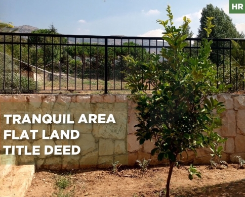 prime opportunity/highly desirable location/flat plot/easy access/HAMMANA,BAABDA/حمانا/REF#HR140561