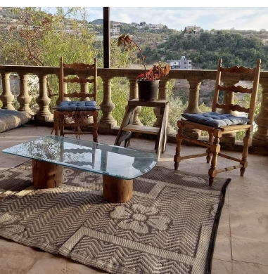 Unique Traditional House with Garden For Rent in kfoun, Jbeil