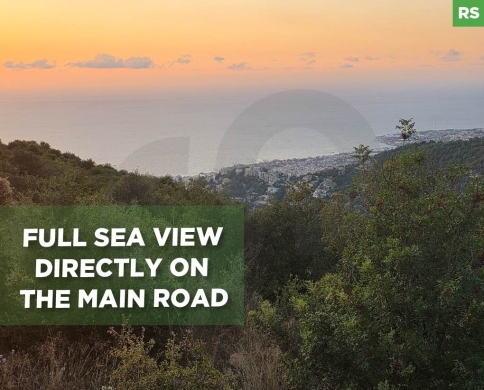 LAND/beautiful full sea view/excellent accessibility and strong investment/ FATRE,JBEIL/ فتري / REF#RS140617 !