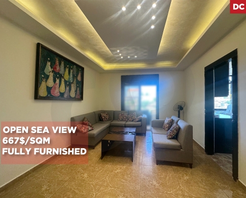 Fully Furnished AND Renovated/Panoramic Sea View/ Mastita,Jbeil/مستيتا/ REF#DC140608 !