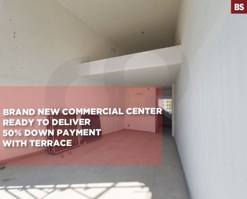 New Office/ Commercial Center/Terrace /Monthly installments /Baouchriye,metn/بوشرية /REF#BS140598