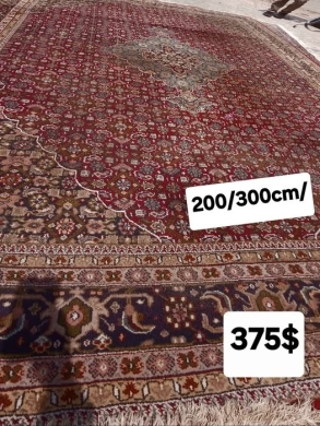 Handmade Ajami Rug, Unique and Neat Work