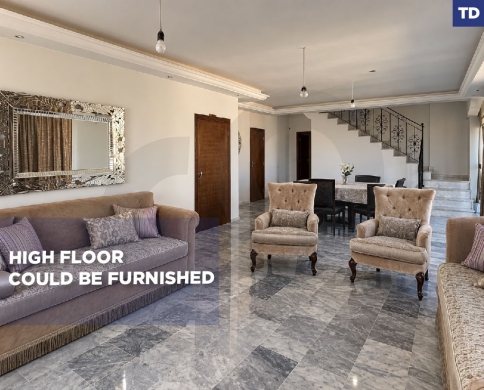 exceptional duplex/New Building/Open View/ Bourj Abi Haydar,beirut/برج ابي حيدر/REF#TD140629