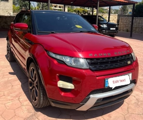 Range Rover Evoque 2013 Dynamic with 130,000 km — 2