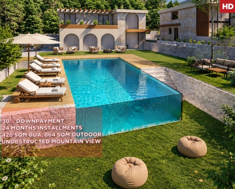 LUXURY VILLA/24 months installments/Unobstructed Mountain Views/Premium Living/ Beiteddine,CHOUF/بيت الدين/ REF#HD140687 !