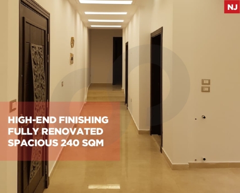 Fully Renovated Apartment/High-End Finishing/Spacious 240 SQM/AL HOSH-TYRE/الحوش/REF#NJ140668