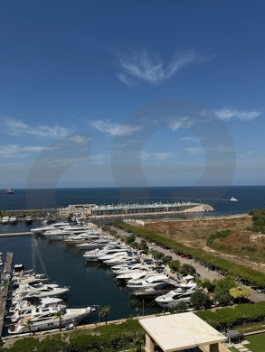 A spacious 320 sqm apartment/Luxurious/Fully unobstructed sea view/DBAYE-METN/ضبية/REF#DF140664