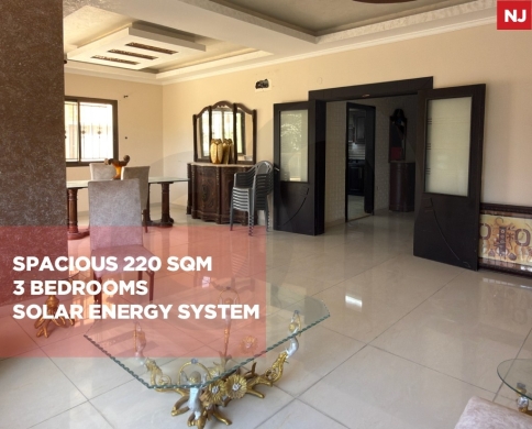 Spacious 220 SQM Apartment for Sale/Fully Furnished/AL HOSH-TYRE/الحوش/REF#NJ140660