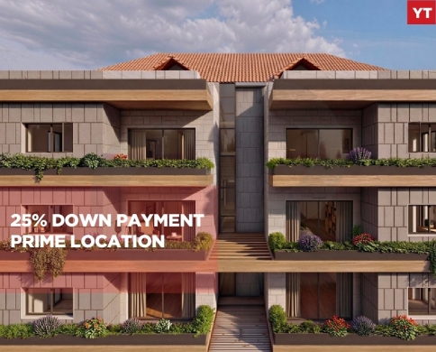 25% down payment/Prime location/located in a peaceful and quiet residential area/AMIOUN-KOURA/اميون/REF#YT140661