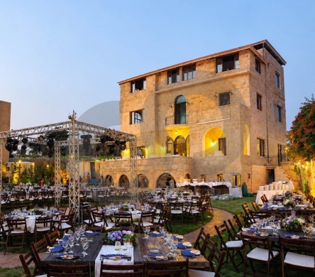 Lebanese Stone Villa/triplex/Elegant Architecture/easy access/ALEY/عاليه/REF#HR140657