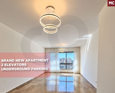 BRAND NEW/ LUXURY BUILDING/security door/Underground Parking/barbir,beirut/بربير/REF#MC140689
