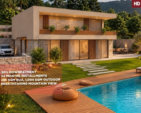 luxury villa/under construction/ pool/spacious terraces/Beiteddine,chouf/بيت الدين/REF#HD140691