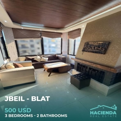 Furnished 3-Bedroom Apartment for Rent in Blat, 140 Sqm