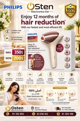 Philips Lumea IPL 9900 Hair Removal Device