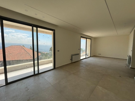 Brand New Apartment with Open View For Sale in Baabdat