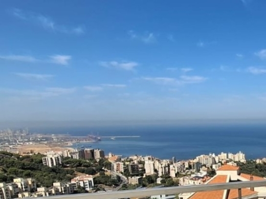 Furnished Luxurious Duplex With Open View & Terrace For Rent in Bsalim