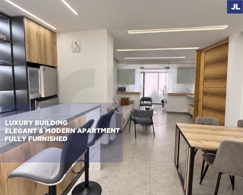 Elegant & Modern apartment For Rent/Luxury Building/Fully Furnished/HARET SAKHER-KESEROUAN/حارة صخر/REF#JL140725