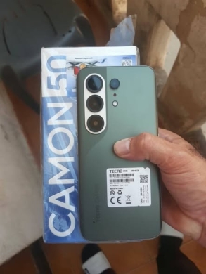 Tecno Camon 50 Pro with Original Headphones