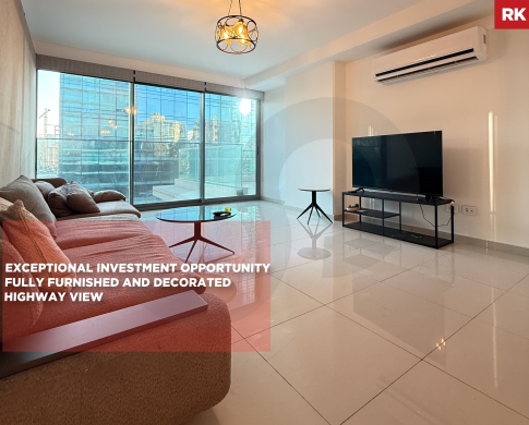 PRIME LOCATION/ Demco Towers, Antelias,METN/أنطلياس/Highway View/Fully Furnished /Fully Decorated/REF#RK140743 !
