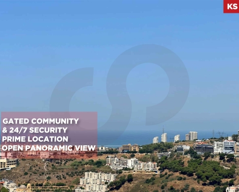 FULLY FURNISHED/PRIME LOCATION/open panoramic view/LOUAIZEH,BAABDA/اللويزة / REF#KS140732 !