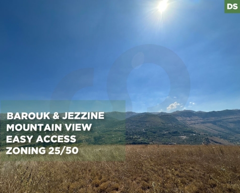 Prime Land/Panoramic Views/spacious plot/ideal opportunity/CHOUF,Baiqoun/بيقون/REF#DS140836