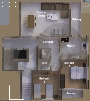 30% Down Payment/UNDER CONSTRUCTION PROJECT IN Bayader Aaramoun,ALEY/عرمون البي… — 3