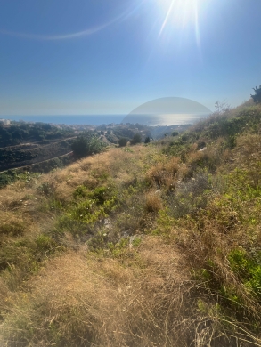 Land for sale/ 5 mins away from highway/ full sea view/EDDEH-JBEIL/اده/REF#NI140812 — 2