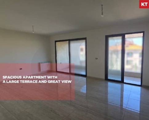 Spacious apartment For sale/Large terrace/BEIT EL KIKO-METN/بيت الكيكو/REF#KT140809