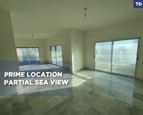 Apartment for rent/Prime location/ partial sea view/TALLET EL KHAYAT-BEIRUT/تلة الخياط/REF#TD140801