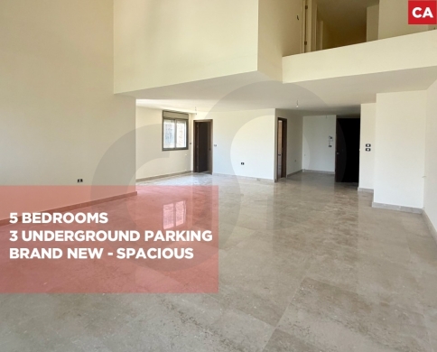 Brand New Duplex/Located in a calm area/unobstructed mountain view/FATQA-KESEROUAN/فتقا/REF#CA140793