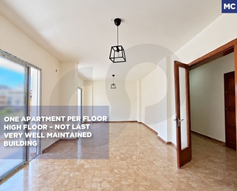 Spacious 350 sqm/high floor/ very well maintained building/RAS BEIRUT,BEIRUT/رأس بيروت/REF#MC140792