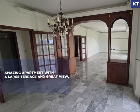 Apartment for Rent/Great View/large terrace/RABIEH-METN/رابيه/REF#KT140905