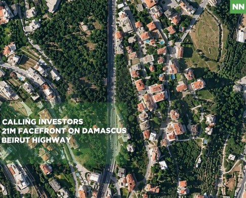 Prime 1006 SQM Land in Aley, عاليه/Damascus- Beirut Highway/REF#NN140895 !