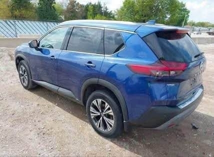 Nissan Rogue 2021 Blue Panoramic — 4