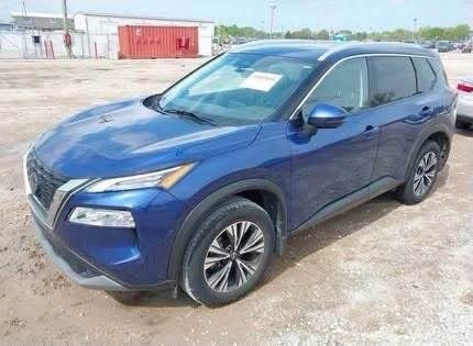 Nissan Rogue 2021 Blue Panoramic