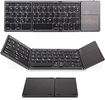 Foldable Bluetooth Keyboard B033 | لوحة مفاتيح بلوتوث قابلة للطي B033 — 3