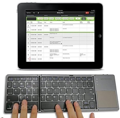 Foldable Bluetooth Keyboard B033 | لوحة مفاتيح بلوتوث قابلة للطي B033 — 5