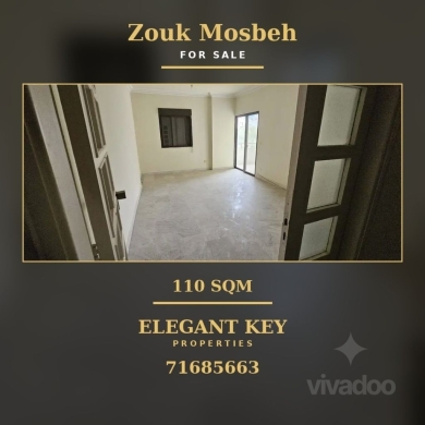 شقة مميزة للإيجار في زوق مصبح | 110sqm Apartment for Sale in Zouk Mosbeh