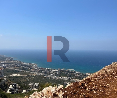 R9-3961 1,200m² Land for Sale in Deddeh, Koura | Sea & Mountain View — 4