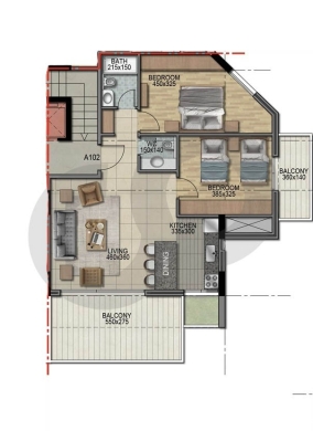 Under Construction Apartment/4-Year Payment Plan/JOURET AL BALLOUT-METN/جورة الب… — 4