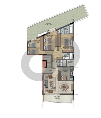 20% down payment/5-year payment /Broummana Jouret El Ballout,metn/برمانا جورة البلوط/RE… — 2