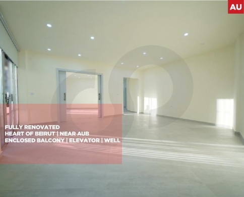 Apartment for sale/Prime Location/Fully Renovated/CARACAS-BEIRUT/كراكاس/REF#AU140950
