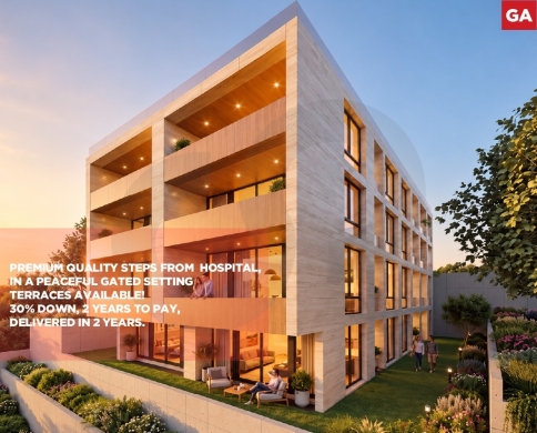 Under Construction Apartment/30% down Payment/very calm…