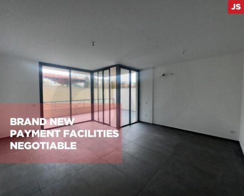 Brand-new apartment For sale/Payment Facilities/HAZMIEH-BAABDA/حازميه/REF#JS140921
