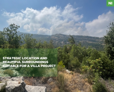 Land for Sale/ Easy road access/Strategic location/Mountain views/JAJ-JBEIL/جاج/REF#NI140990