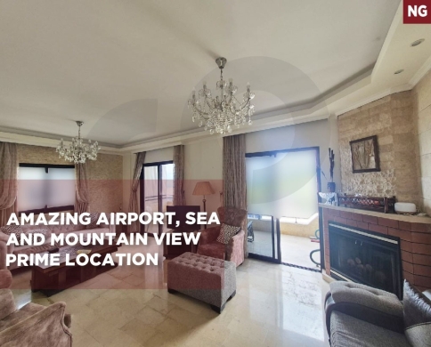 Mountain and sea View/calm area/tranquil living environment/kabrchmoun,aley/كابرشمون/REF#NG140976