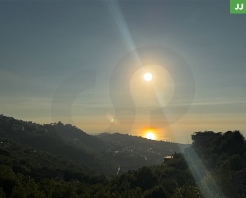 LAND/BEIT CHABEB,METN/بيت شباب/peaceful setting/sea and mountain views/REF#JJ140973 !