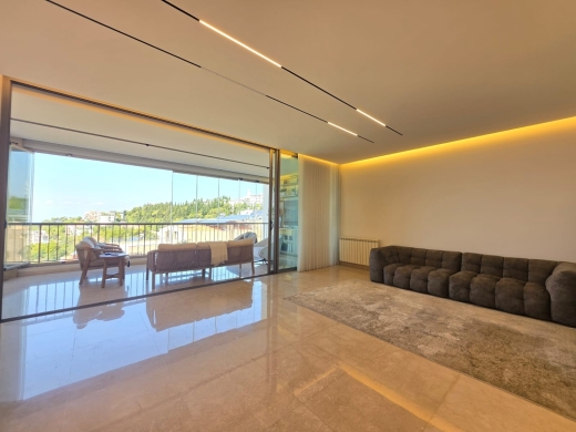 Luxurious Apartment With Great View For Sale in Jamhour