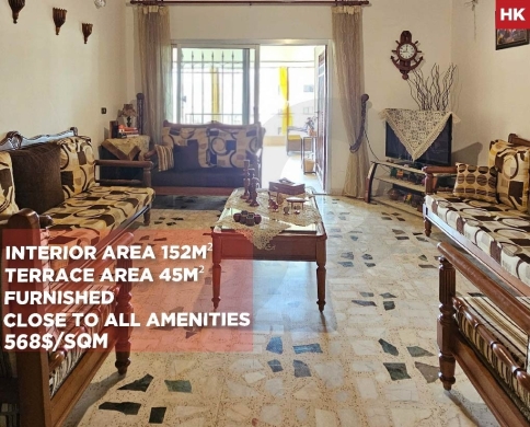 Close to all amenities/ Furnished/ Rwayset Sawfar/رويسات صوفر/REF#HK141005 !